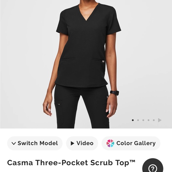 Figs Scrub Top - Picture 1 of 6